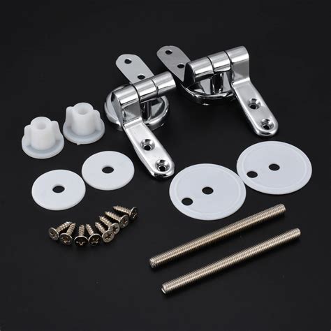 metal toilet seat brackets|fittings for toilet seats b&q.